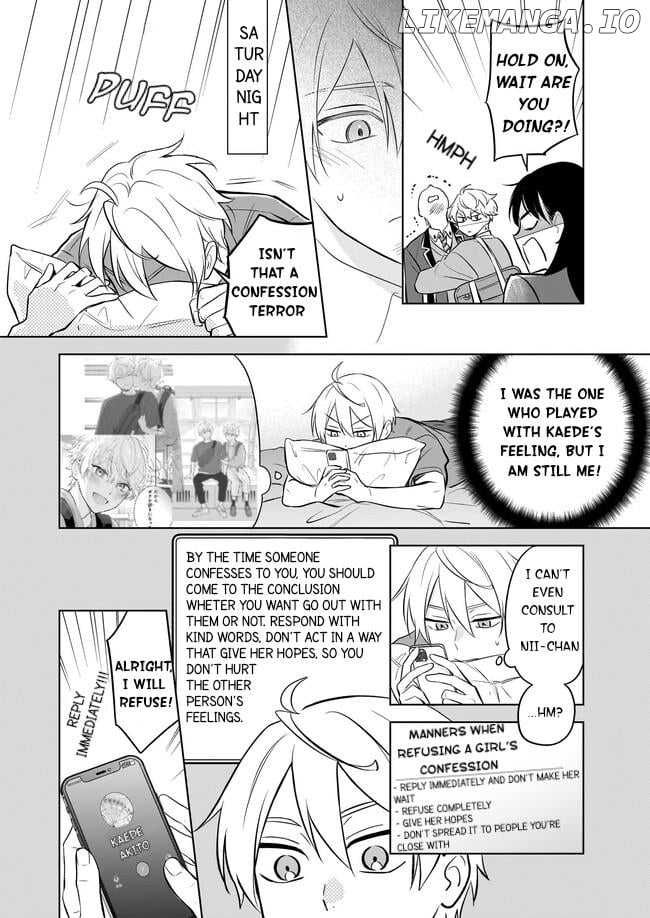 I Realized I Am The Younger Brother Of The Protagonist In A Bl Game Chapter 18 - page 2