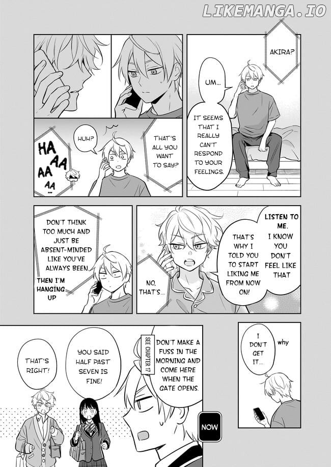 I Realized I Am The Younger Brother Of The Protagonist In A Bl Game Chapter 18 - page 3