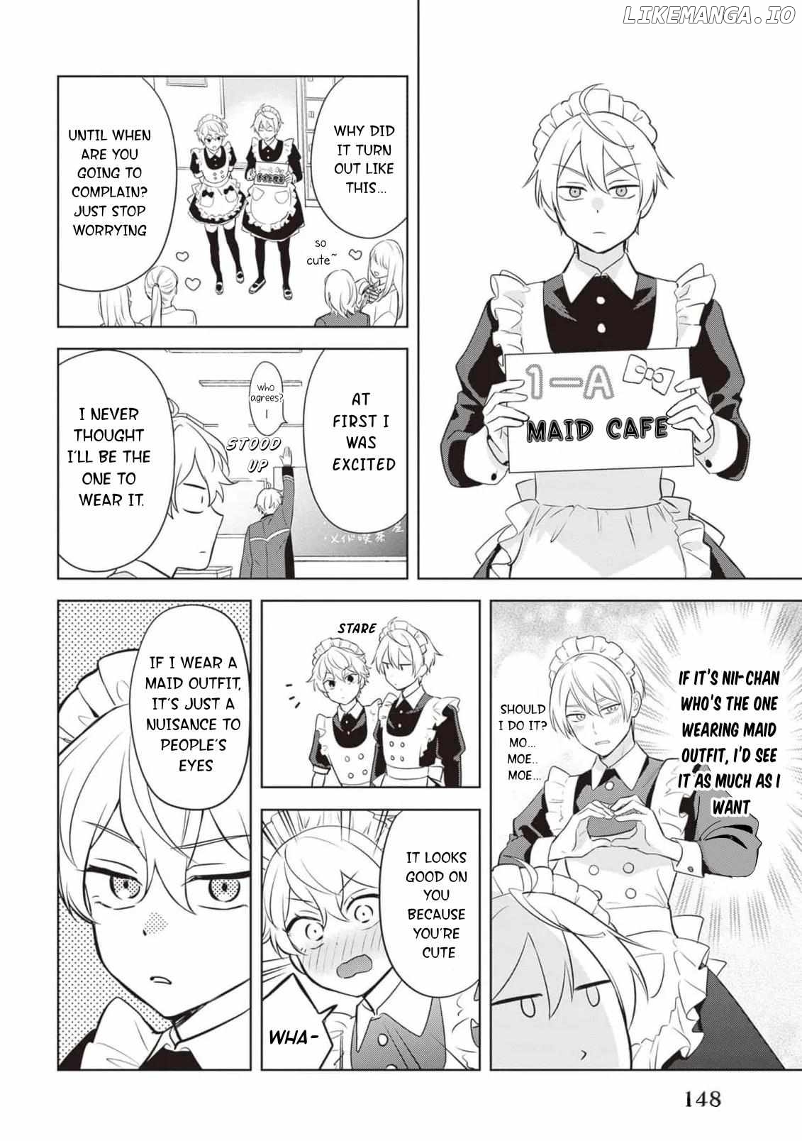 I Realized I Am The Younger Brother Of The Protagonist In A Bl Game Chapter 18.5 - page 3