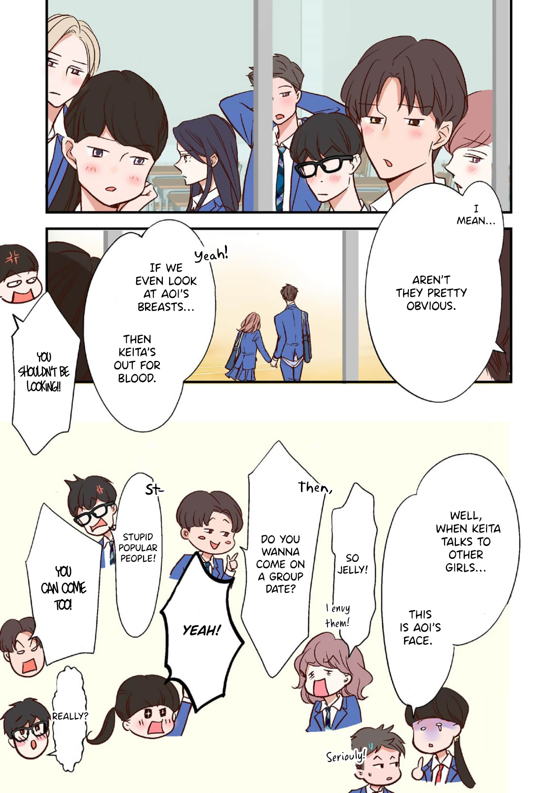 We kissed even though we are just friends Chapter 10 - page 5