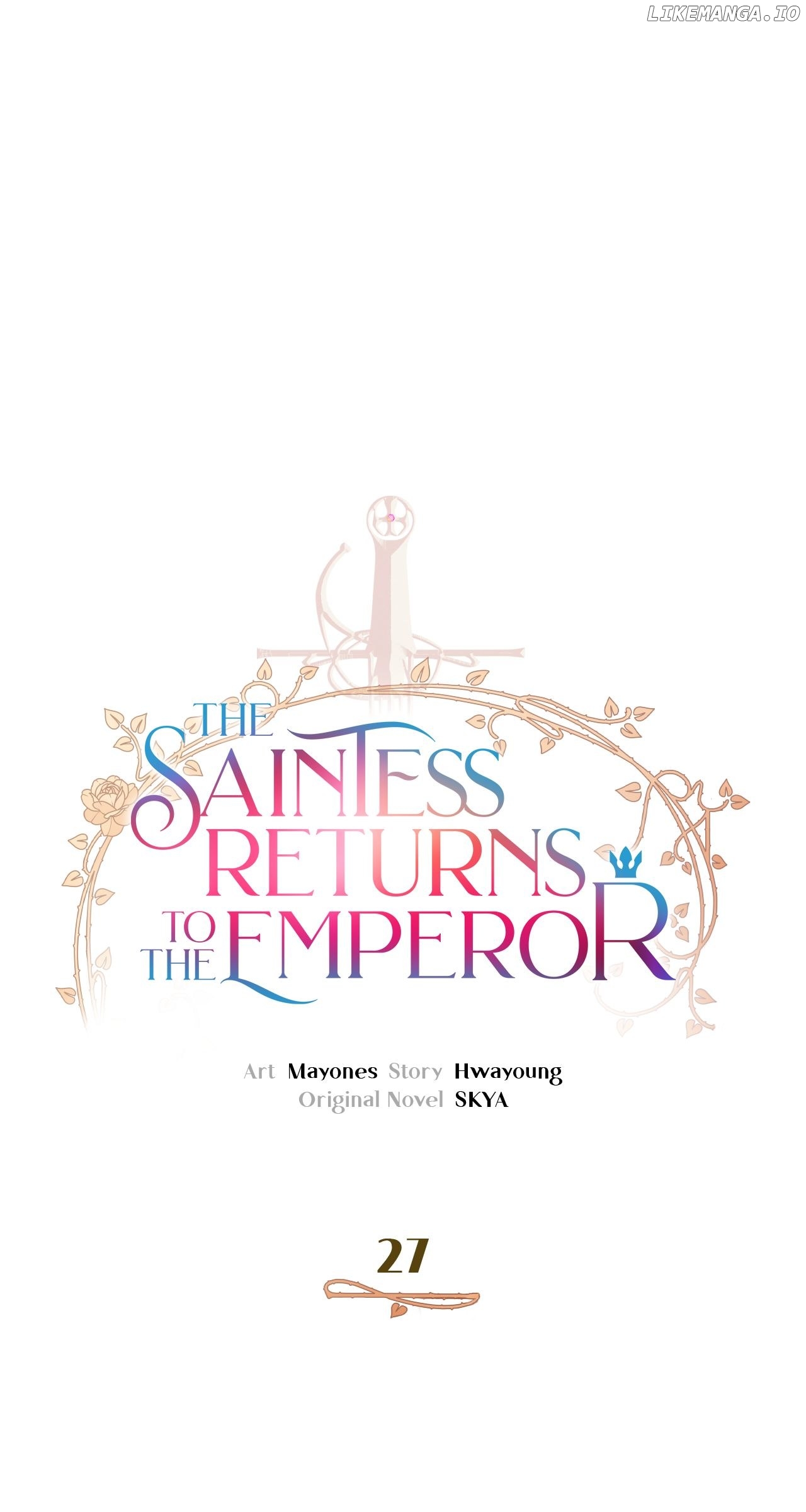 The Saintess Returns to the Emperor Chapter 27 - page 10