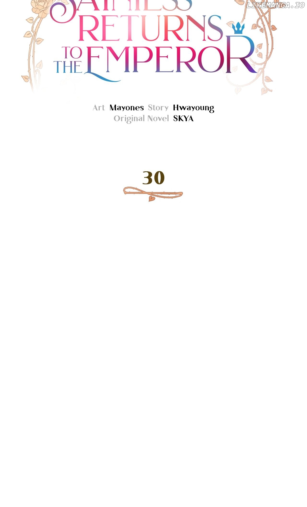 The Saintess Returns to the Emperor Chapter 30 - page 23