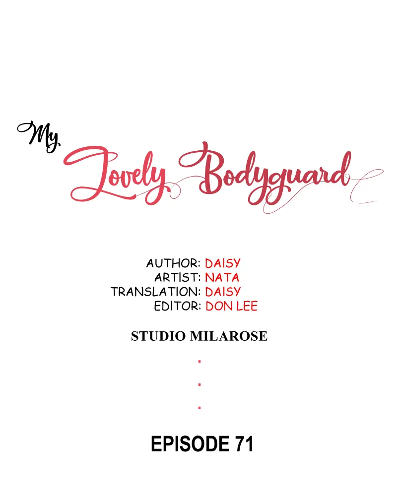My Lovely Bodyguard Chapter 71 - page 1