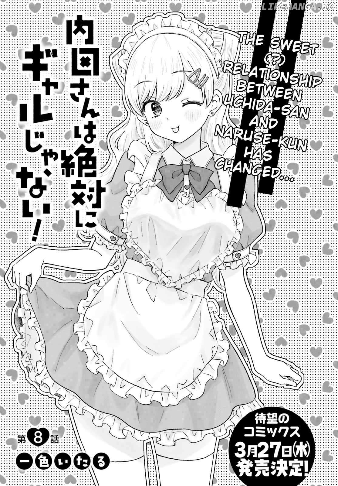 Uchida-San Wa Zettai Ni Gyaru Janai! Chapter 8 - page 1