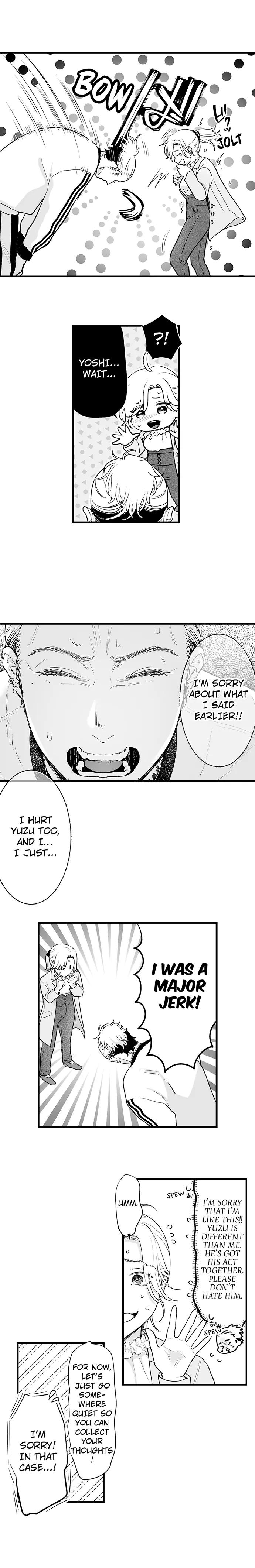 I'm in Love with Mr. Hanabusa's Mouth chapter 28 - page 3