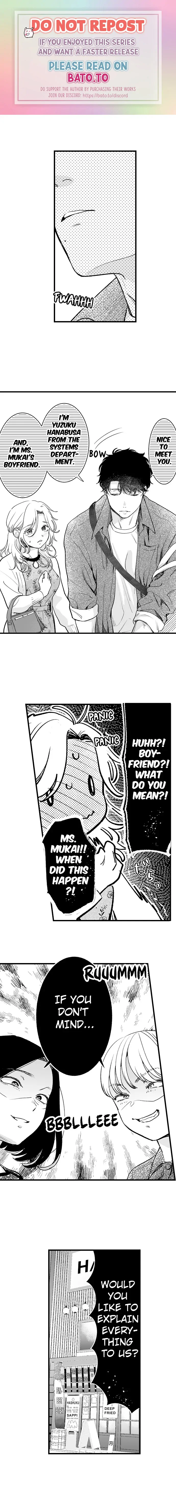 I'm in Love with Mr. Hanabusa's Mouth Chapter 33 - page 2