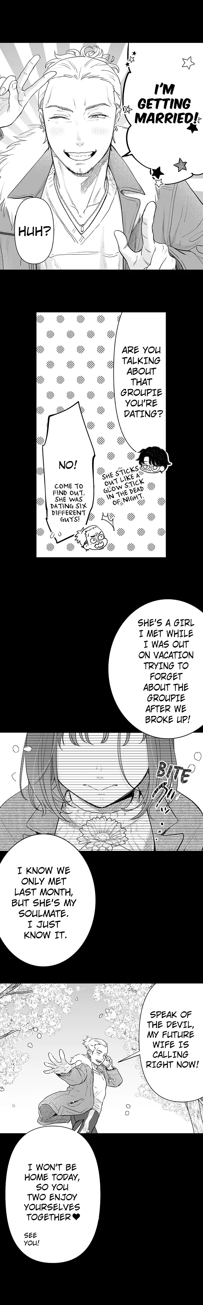 I'm in Love with Mr. Hanabusa's Mouth Chapter 44 - page 3