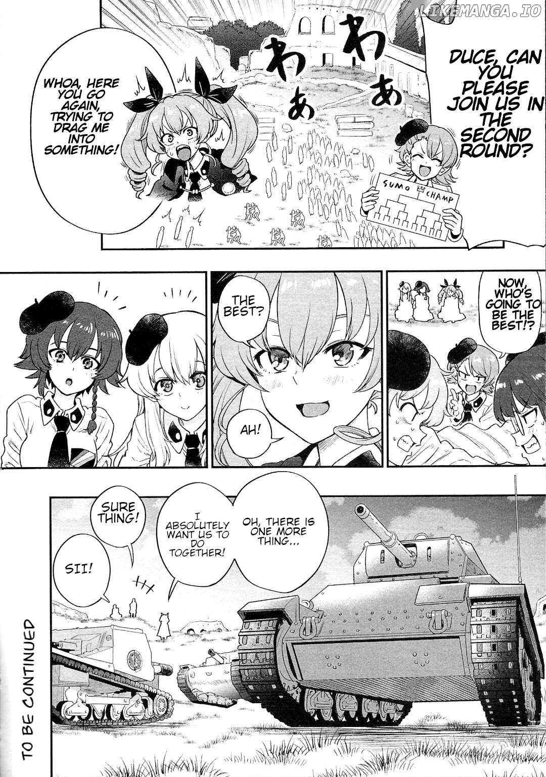 Girls und Panzer: Avanti! Anzio Koukou Chapter 13 - page 4