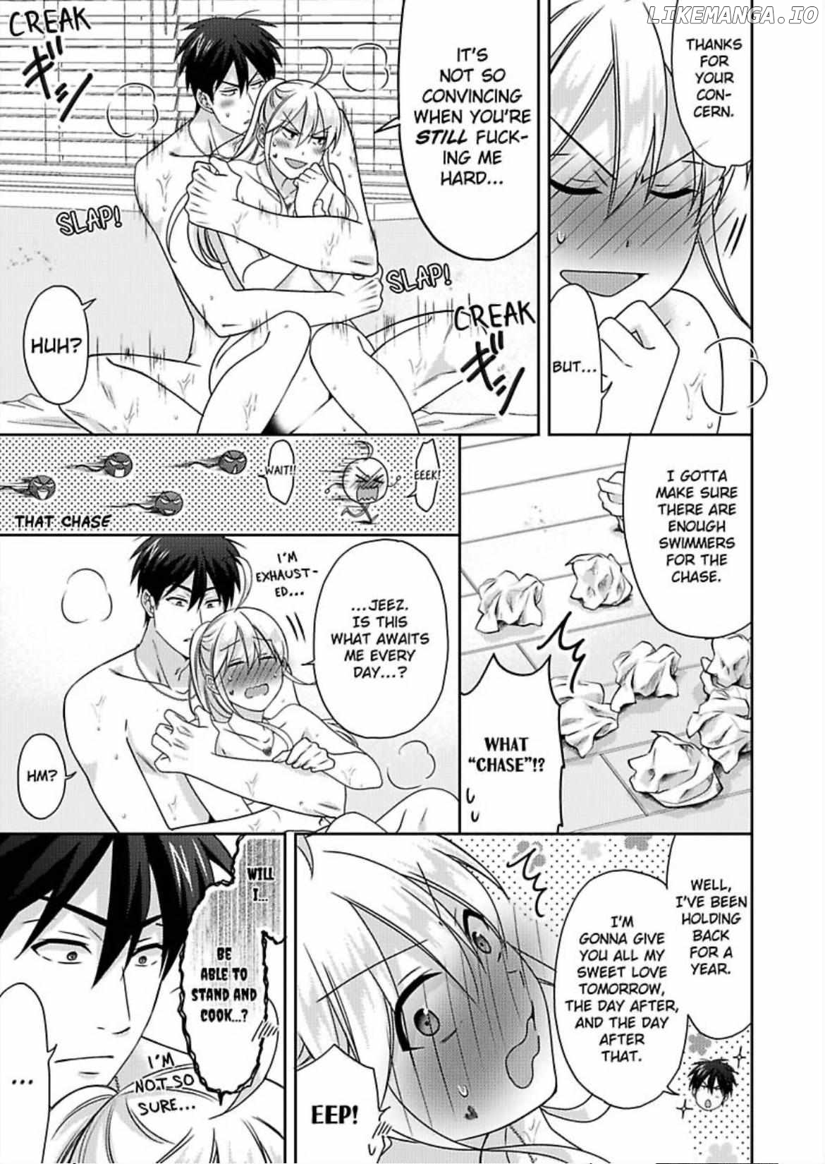 Nyotaika Yankee Gakuen ☆ Ore no Hajimete, Nerawaretemasu. Chapter 54 - page 17