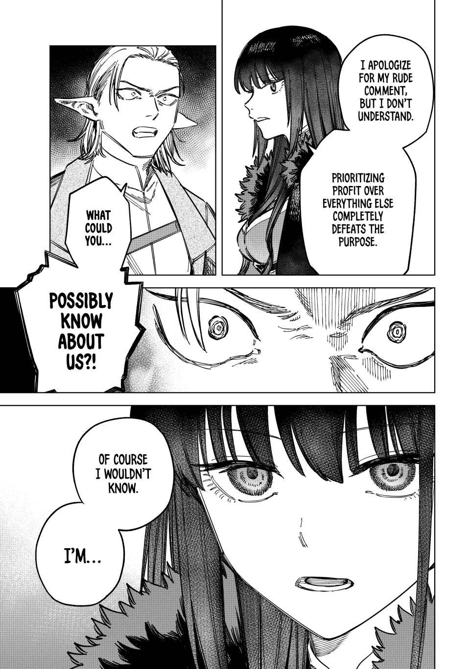 The Witch and the Mercenary Chapter 9.1 - page 6