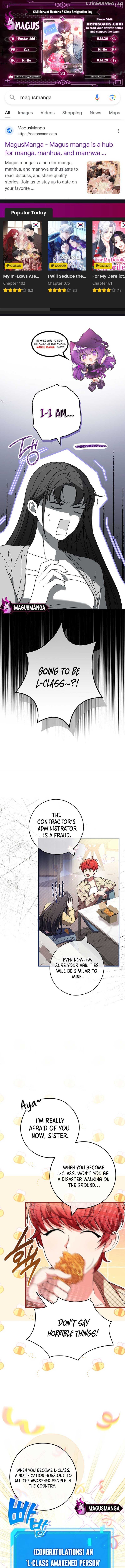 The Exclusive Contractor's Quitting Chronicles Chapter 33 - page 1