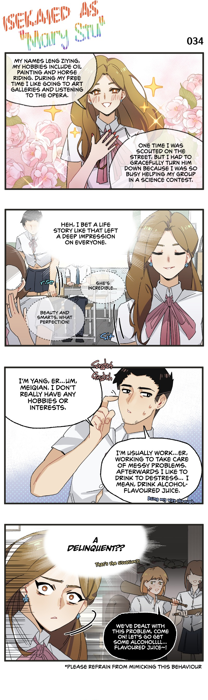 Isekaied as "Mary Stu" Chapter 7 - page 2