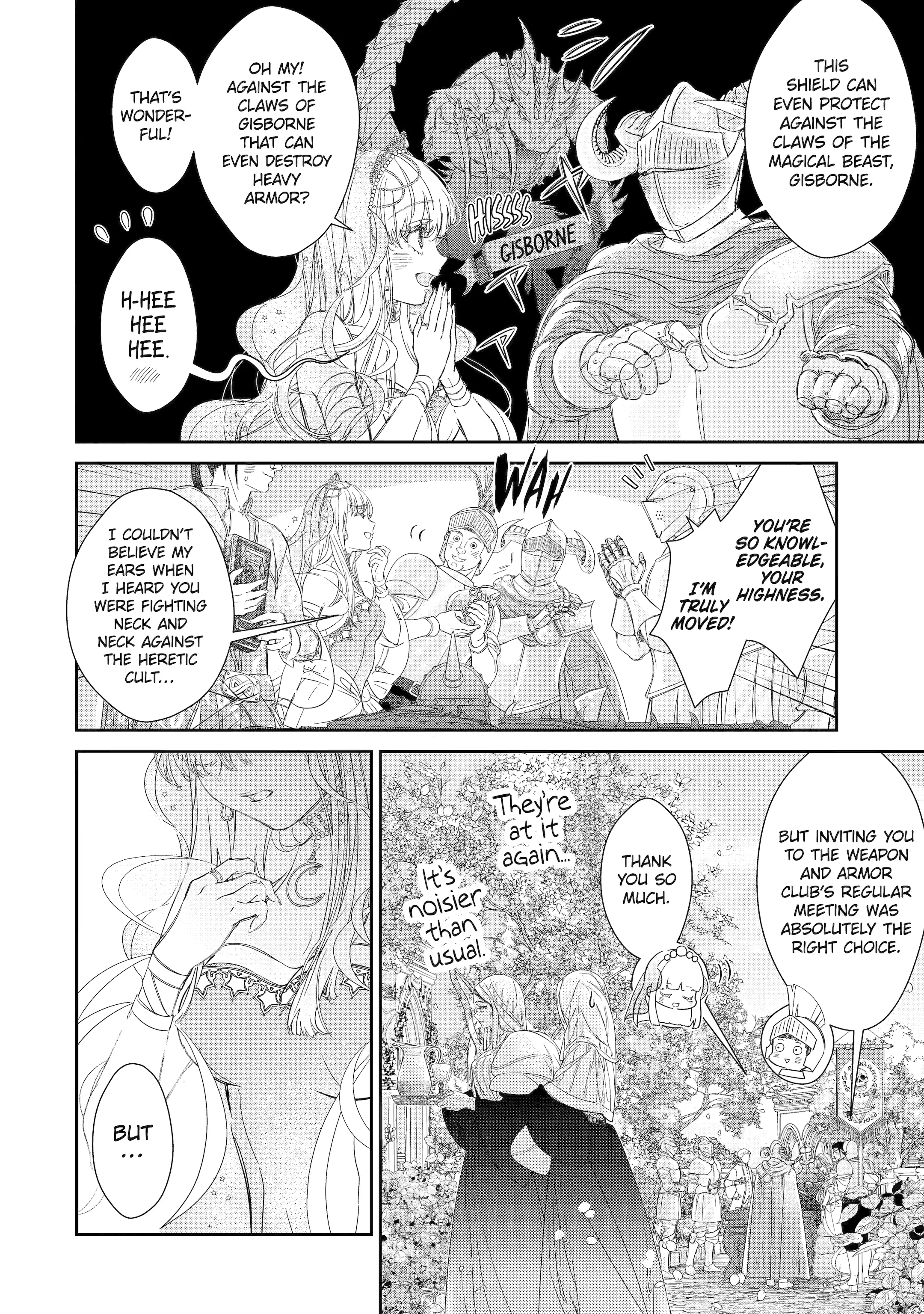 The Newbie Princess Doesn't Want a Game Over! Survive Through the Power of Simping Chapter 7.1 - page 4