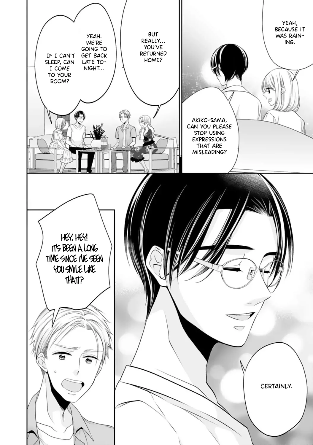 Shitsuji-sama wa Demodori Reijou wo Amayakasanai Chapter 4 - page 9