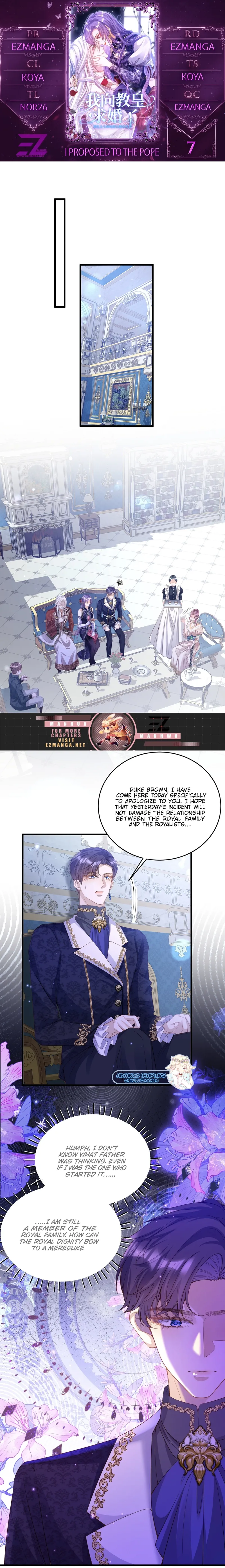 I Proposed to the Pope Chapter 7 - page 1