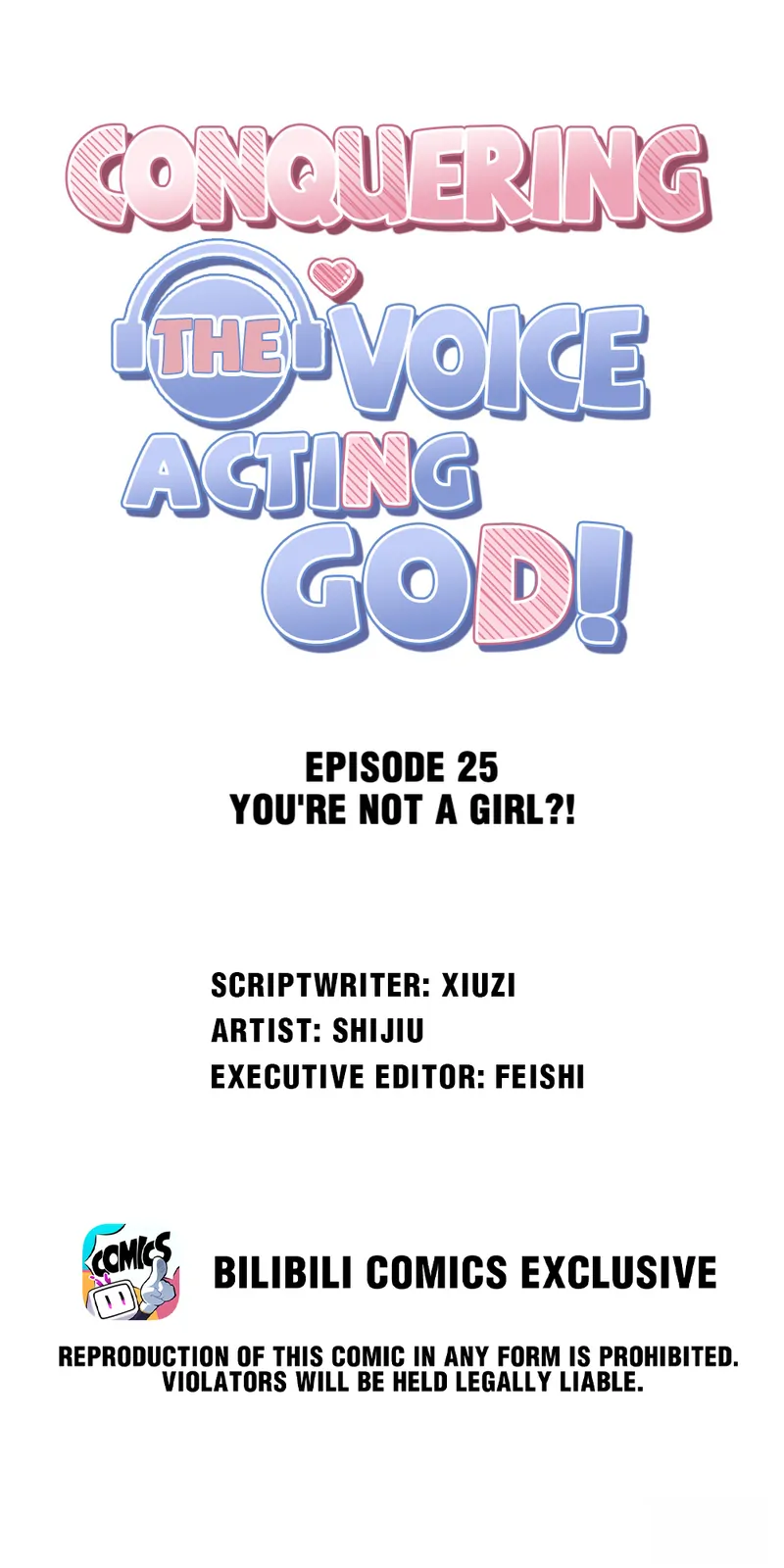 Conquering the Voice Acting God! Chapter 25 - page 1