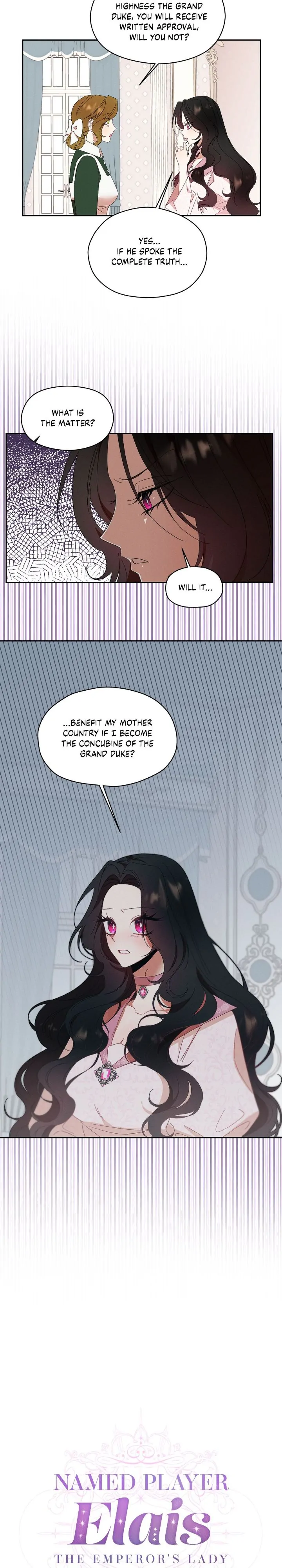 Named Player Elais: The Emperor's Lady Chapter 13 - page 7