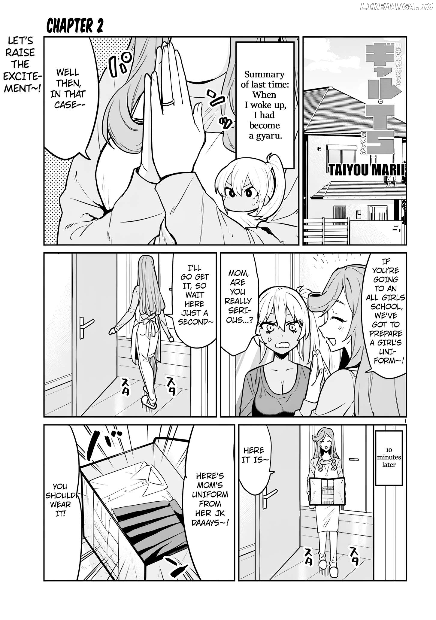 Danshi Kokoseidakedo Gyaru ni TS Shimashita Chapter 2 - page 1