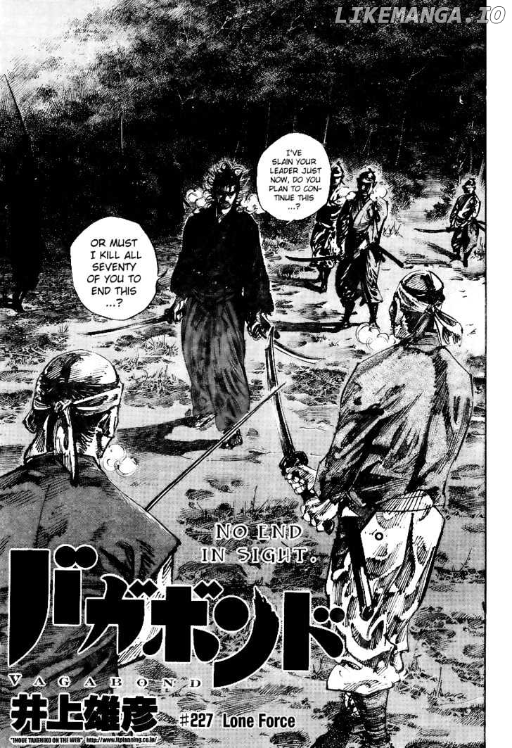 Vagabond - Manga Chapter 227 - page 1