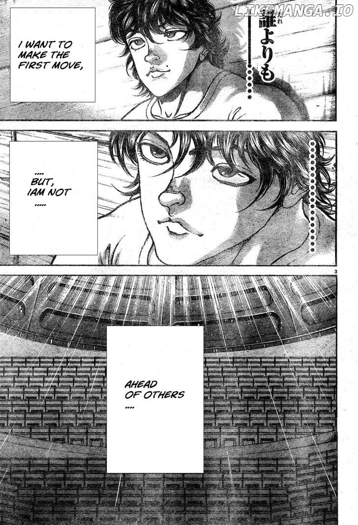Hanma Baki Chapter 155 - page 3