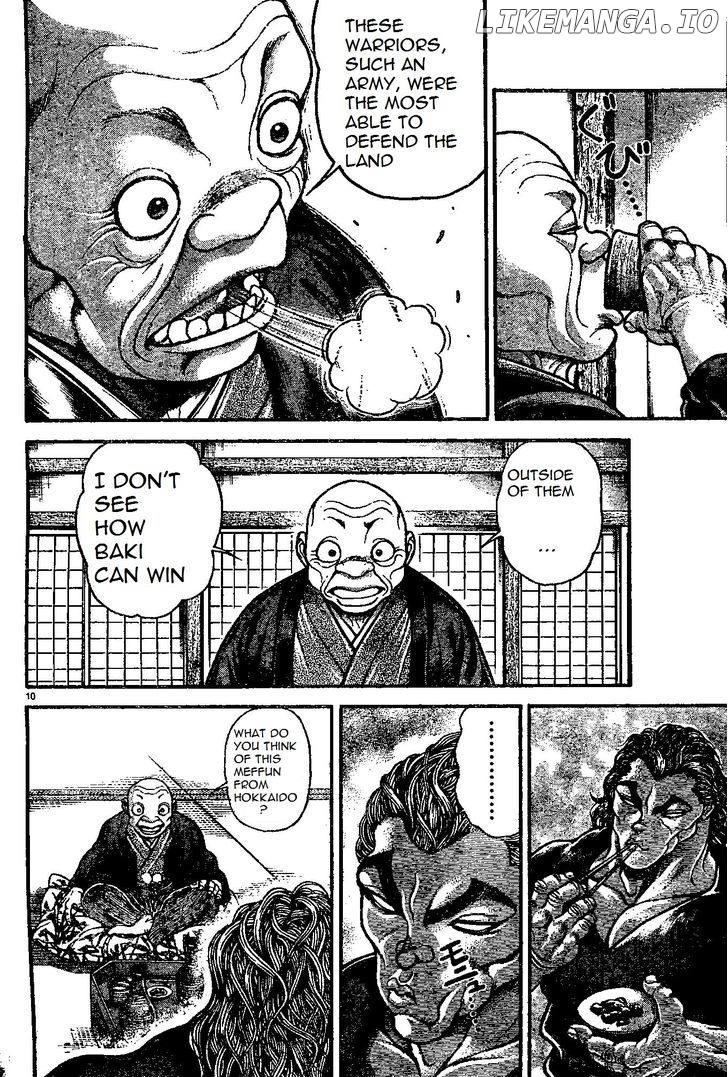 Hanma Baki Chapter 154 - page 10