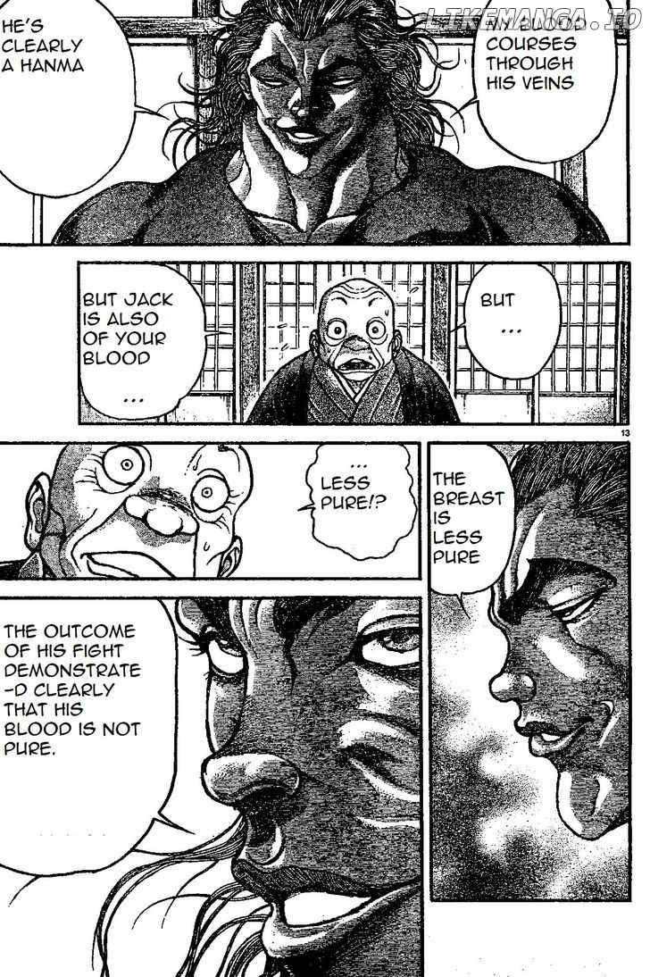 Hanma Baki Chapter 154 - page 13