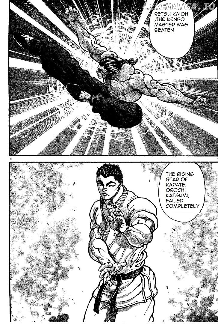 Hanma Baki Chapter 154 - page 8