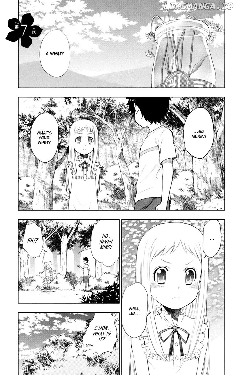 Ano Hi Mita Hana no Namae o Bokutachi wa Mada Shiranai. chapter 7 - page 2