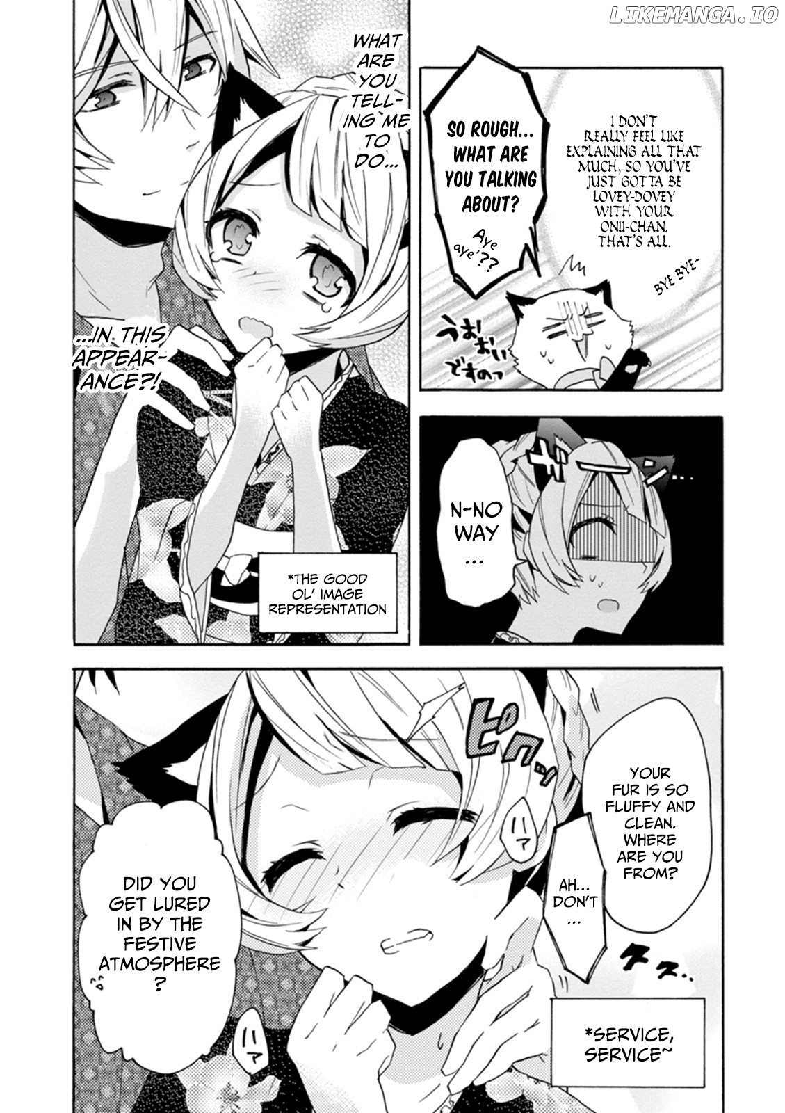 Oniichan no Koto ga Suki Sugite Nyan Nyan Shitai Burakon Imouto dakedo Sunao ni Narenai no chapter 8 - page 13