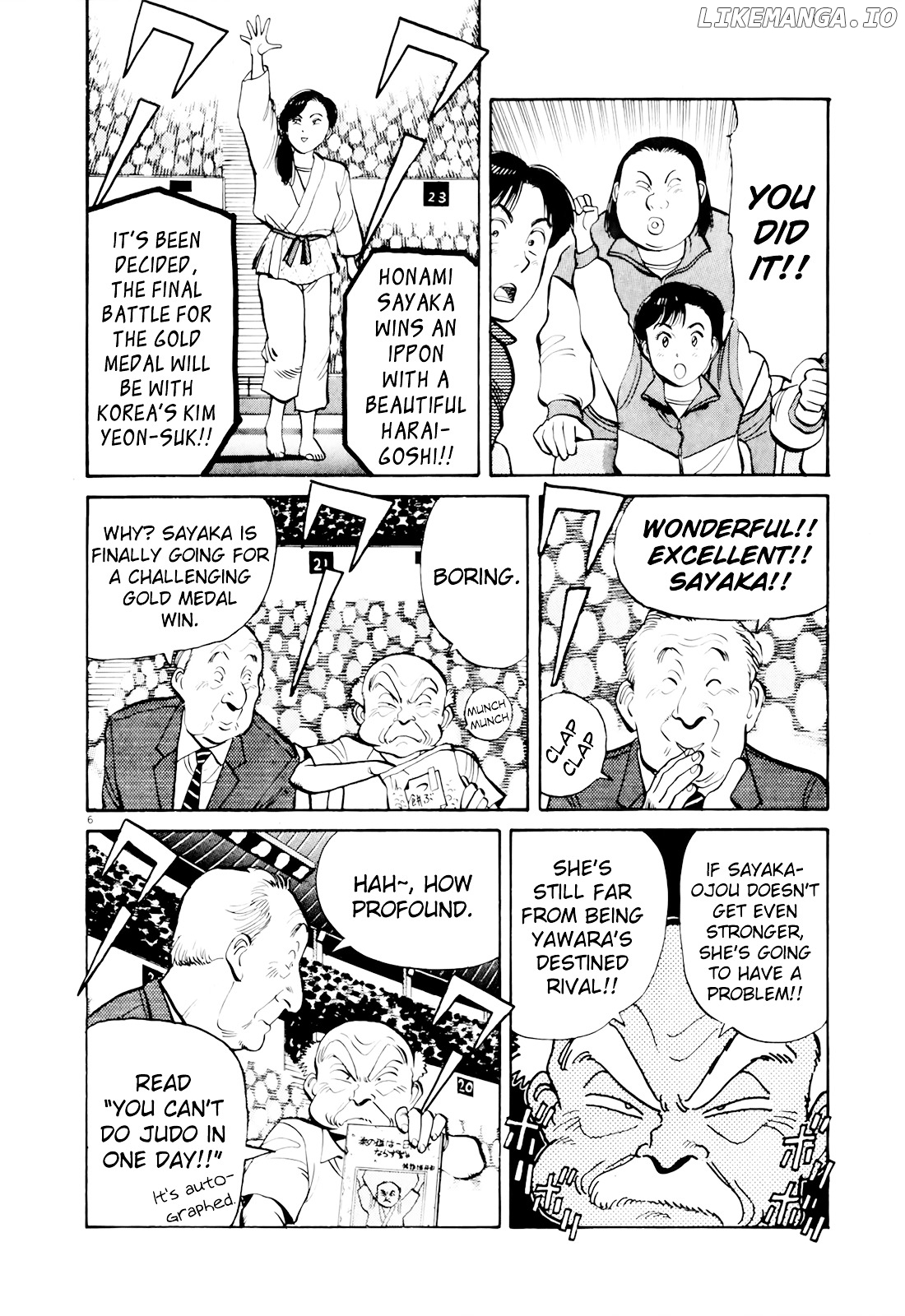 Yawara! - Manga chapter 91 - page 6