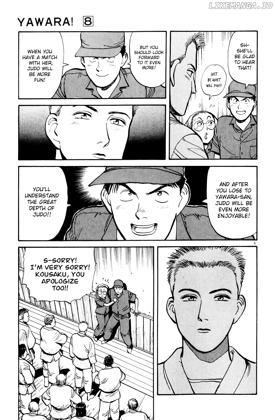 Yawara! - Manga chapter 86 - page 6