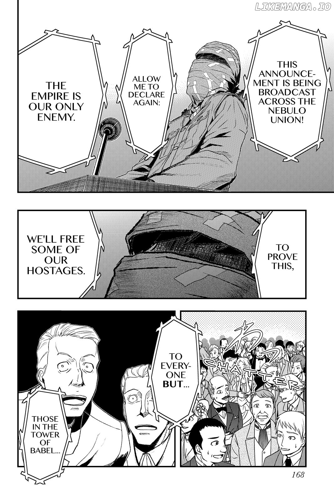 Pumpkin Scissors chapter 68 - page 35