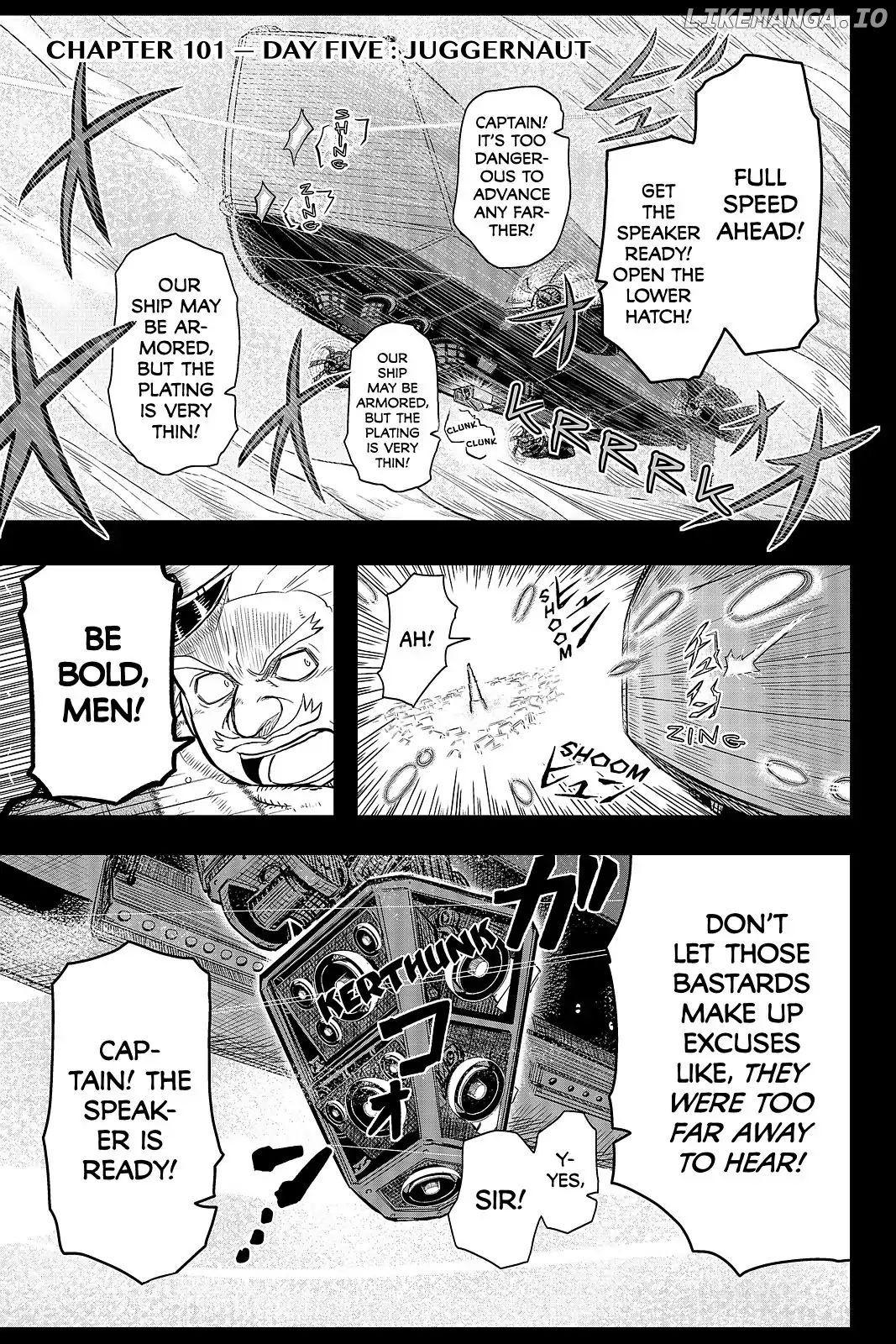 Pumpkin Scissors chapter 101 - page 1