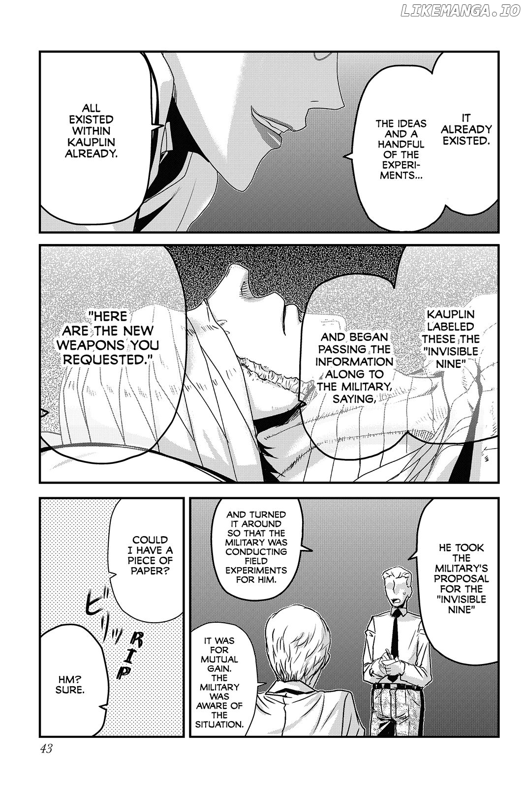 Pumpkin Scissors chapter 70 - page 17