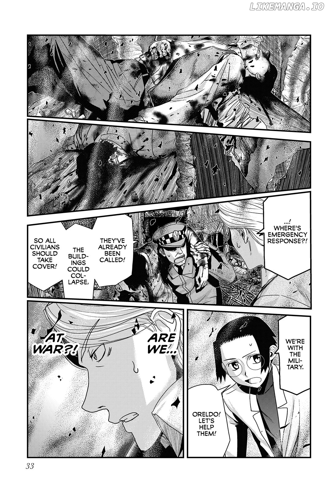 Pumpkin Scissors chapter 70 - page 7