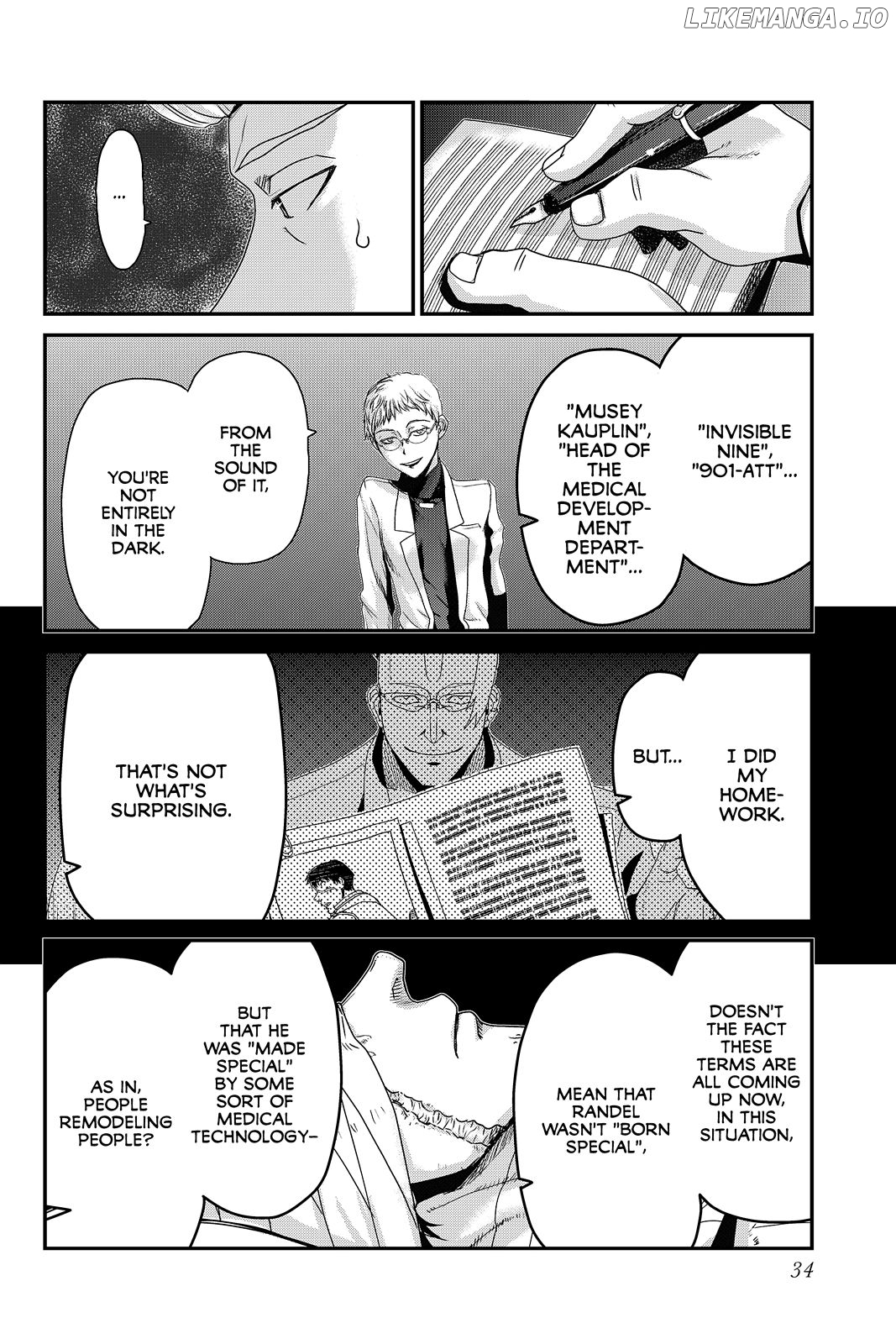 Pumpkin Scissors chapter 70 - page 8