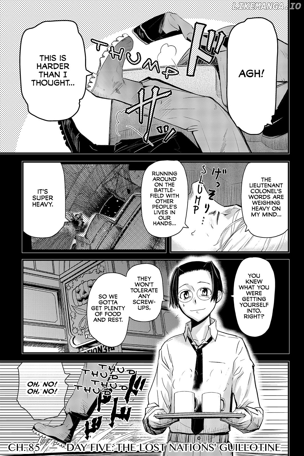 Pumpkin Scissors chapter 85 - page 1