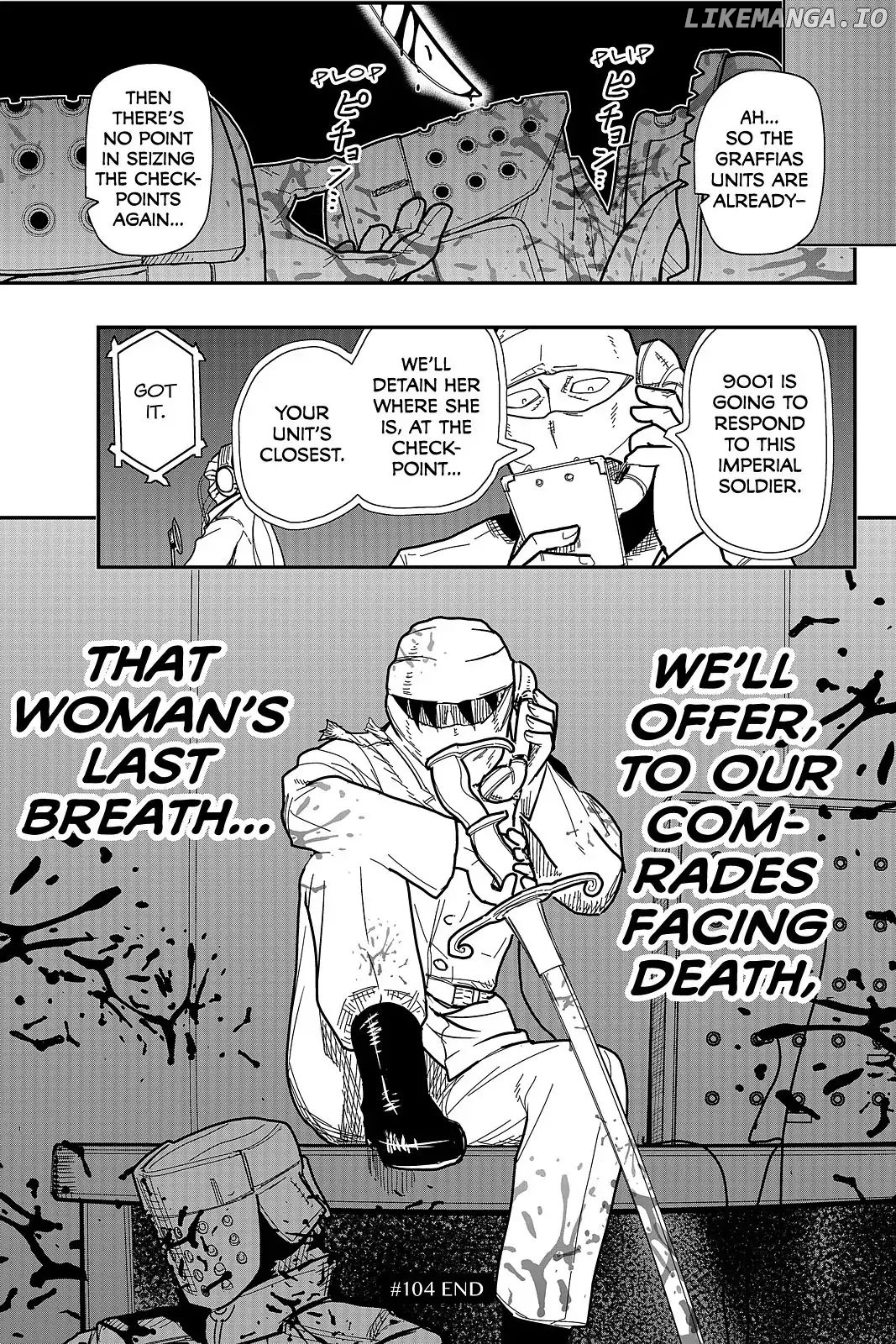 Pumpkin Scissors chapter 104 - page 46