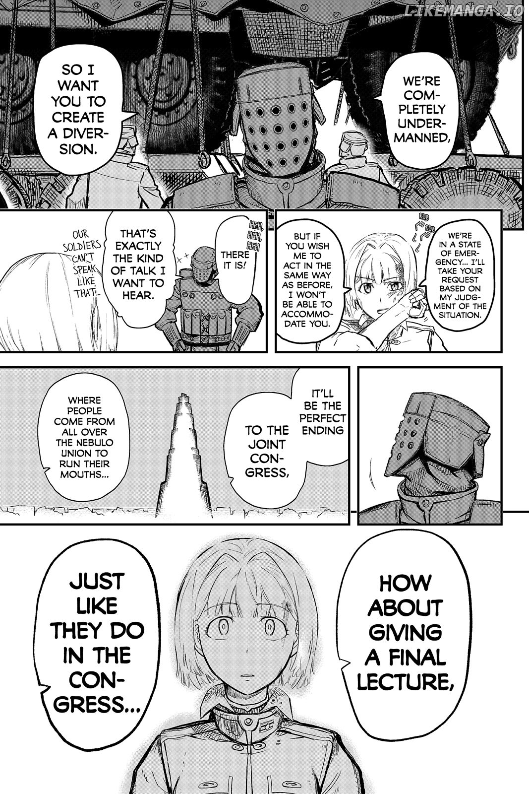 Pumpkin Scissors chapter 93 - page 5