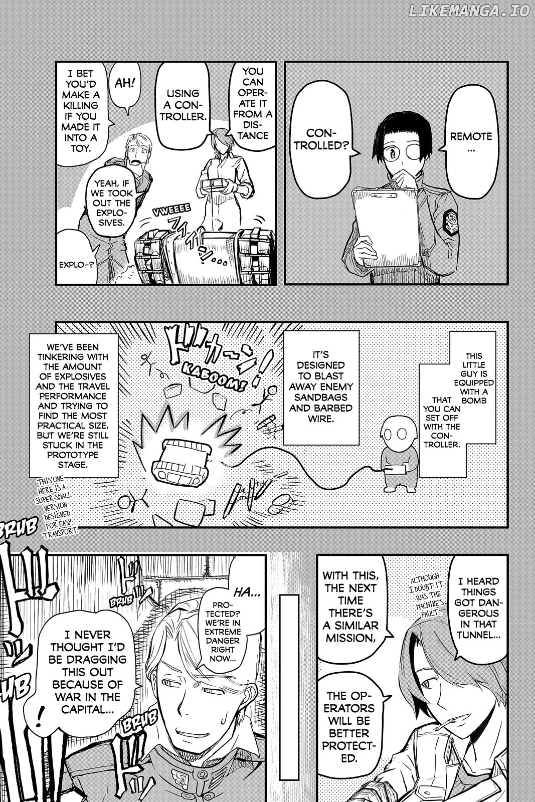 Pumpkin Scissors chapter 93 - page 9