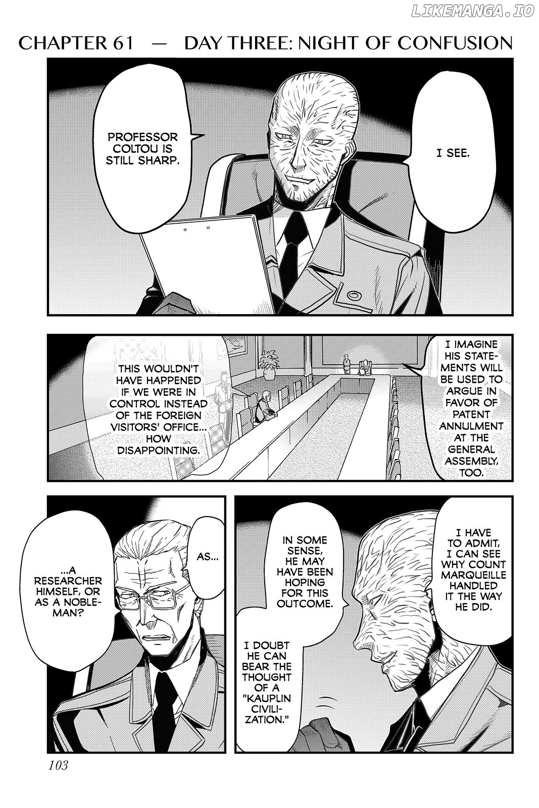 Pumpkin Scissors chapter 61 - page 1