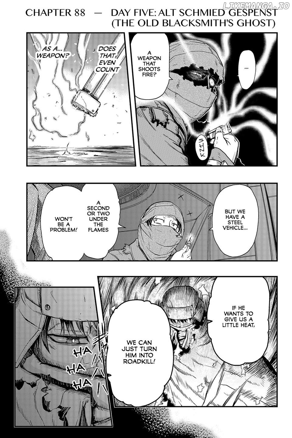Pumpkin Scissors chapter 88 - page 1