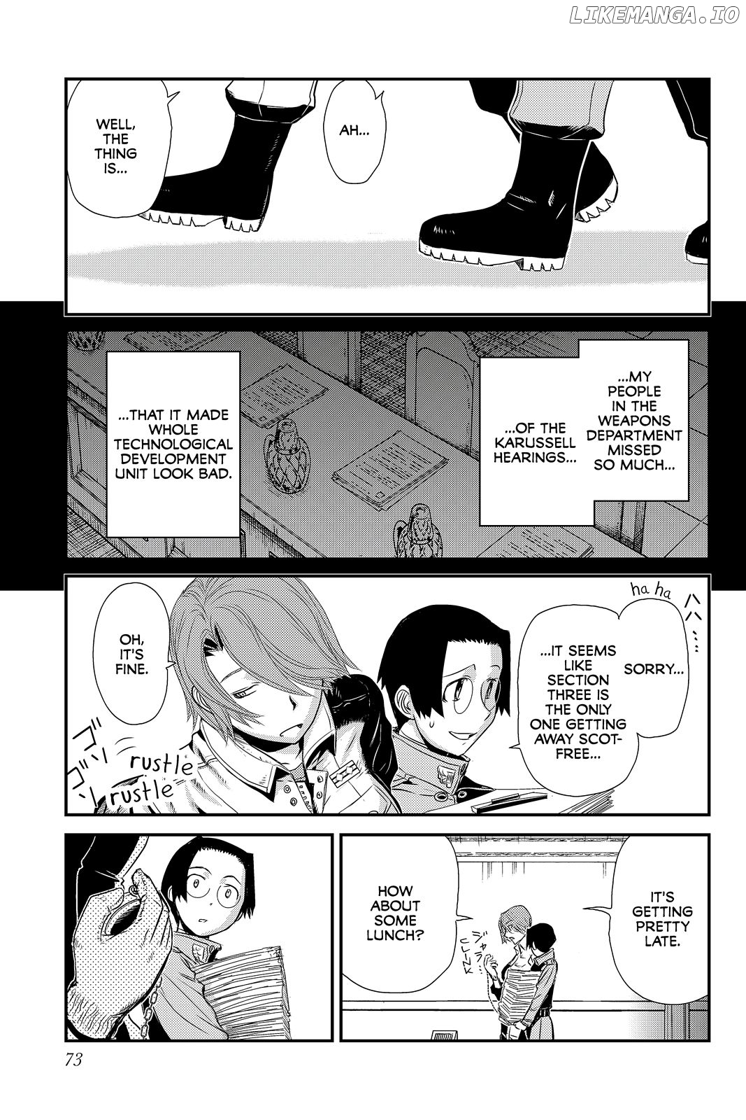 Pumpkin Scissors chapter 47 - page 3