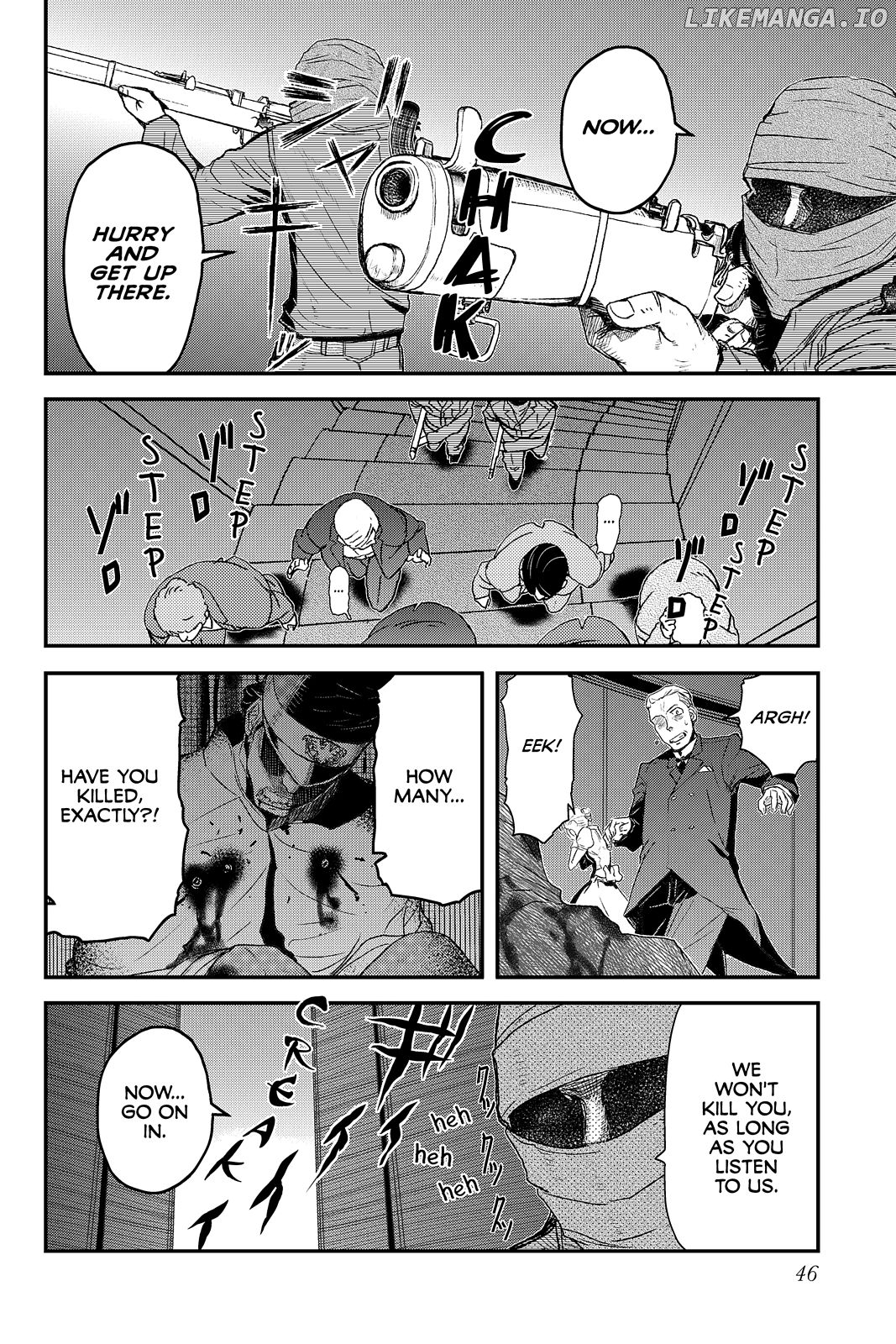 Pumpkin Scissors chapter 65 - page 12