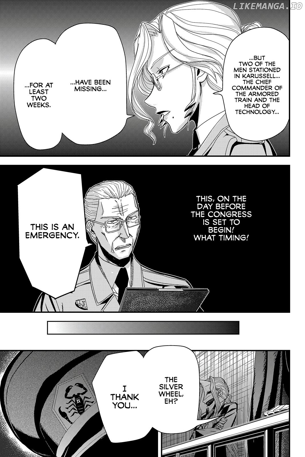 Pumpkin Scissors chapter 50 - page 26