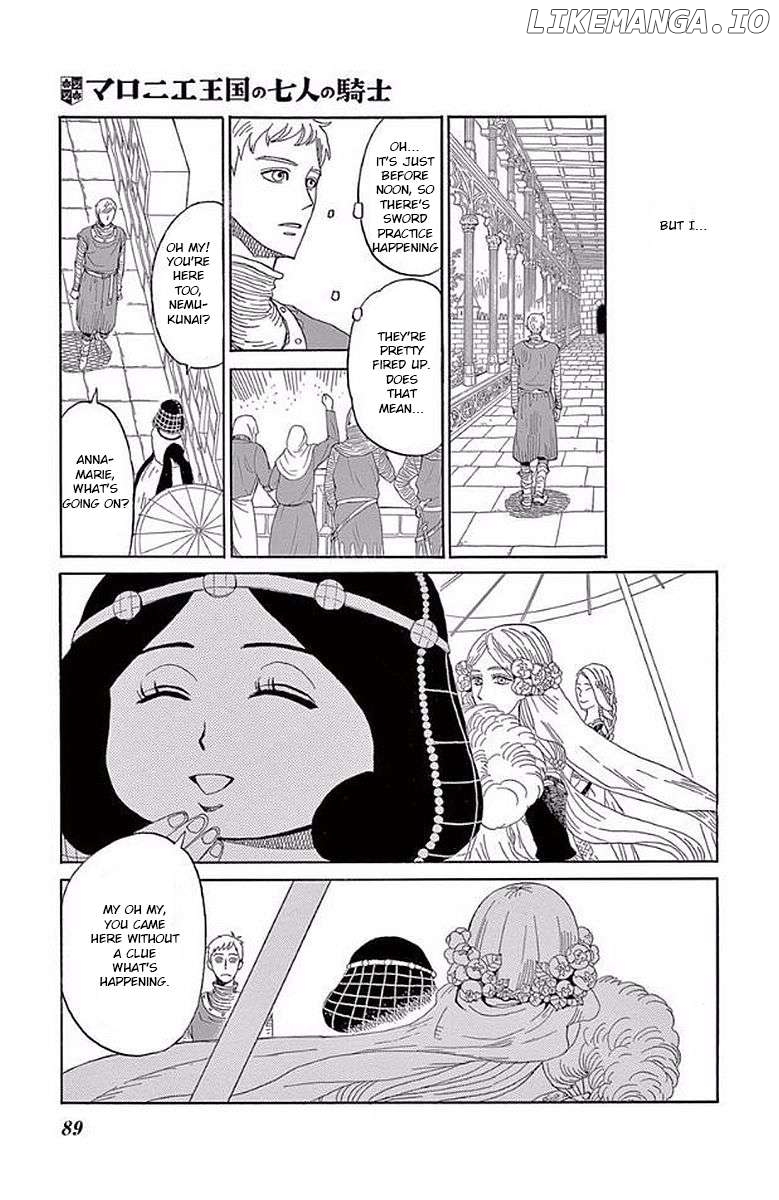 Maronie Oukoku no Shichinin no Kishi Chapter 3 - page 15