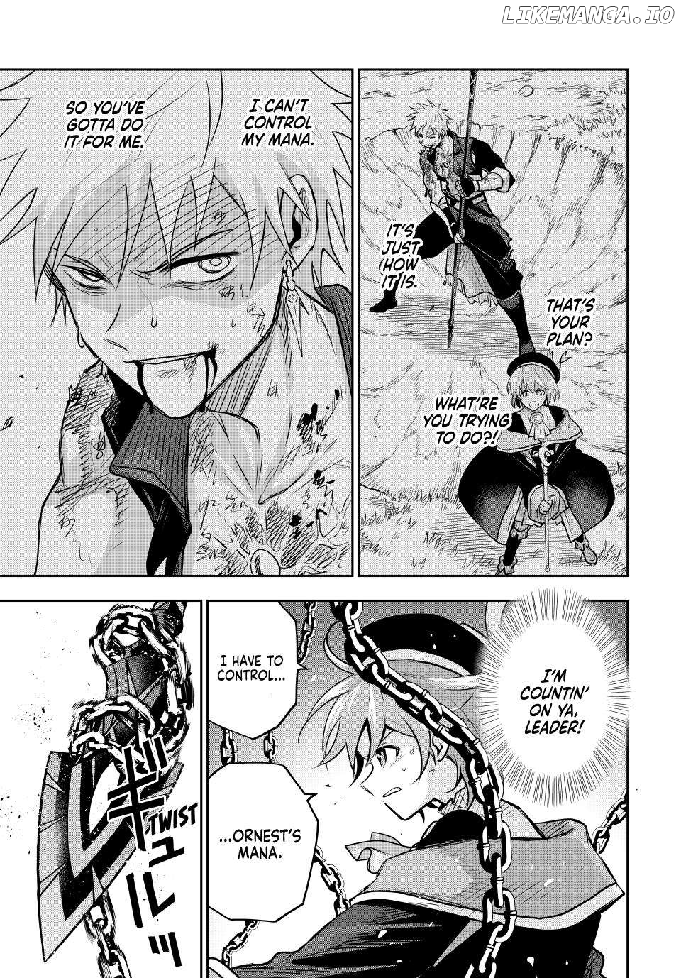 A Court Magician, Who Was Focused On Supportive Magic Because His Allies Were Too Weak, Aims To Become The Strongest After Being Banished chapter 117 - page 7