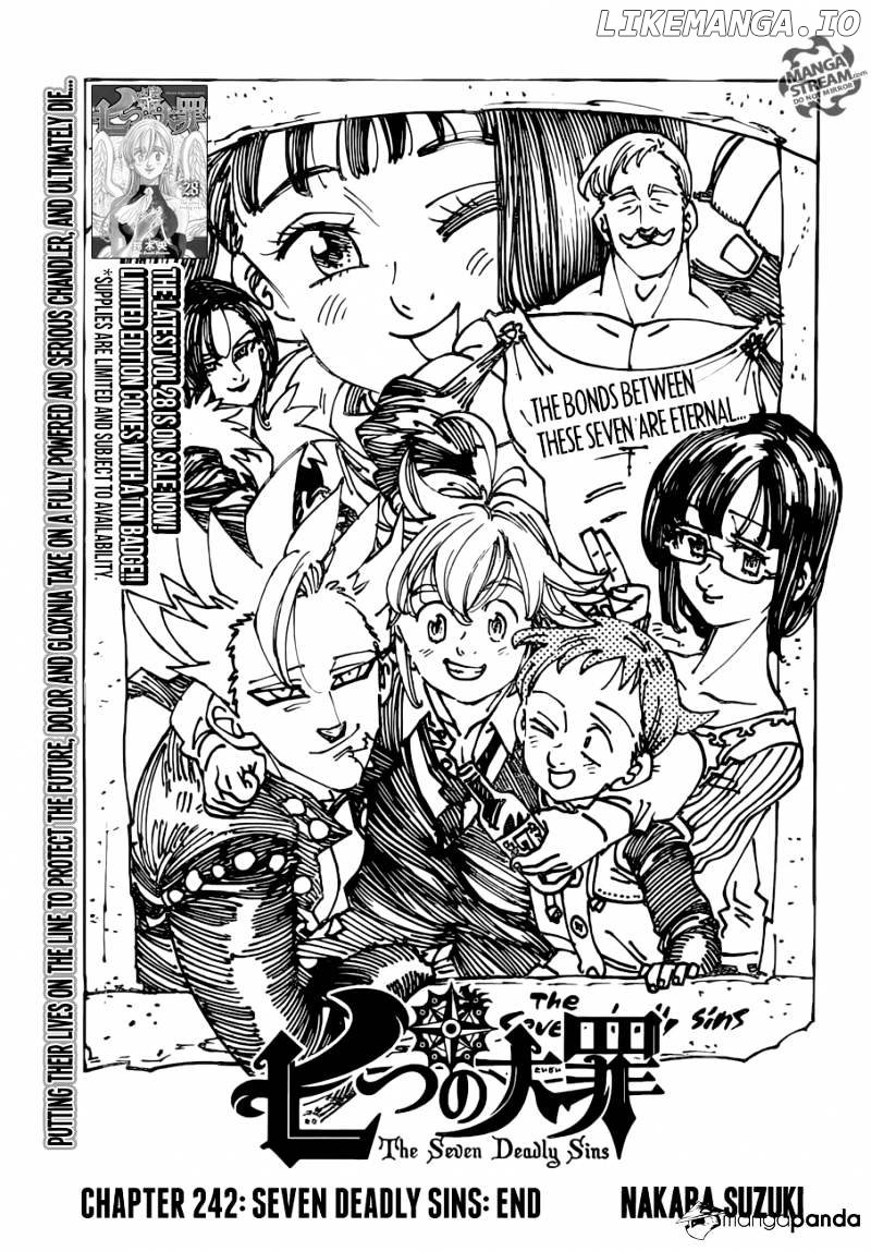Nanatsu no Taizai chapter 242 - page 1