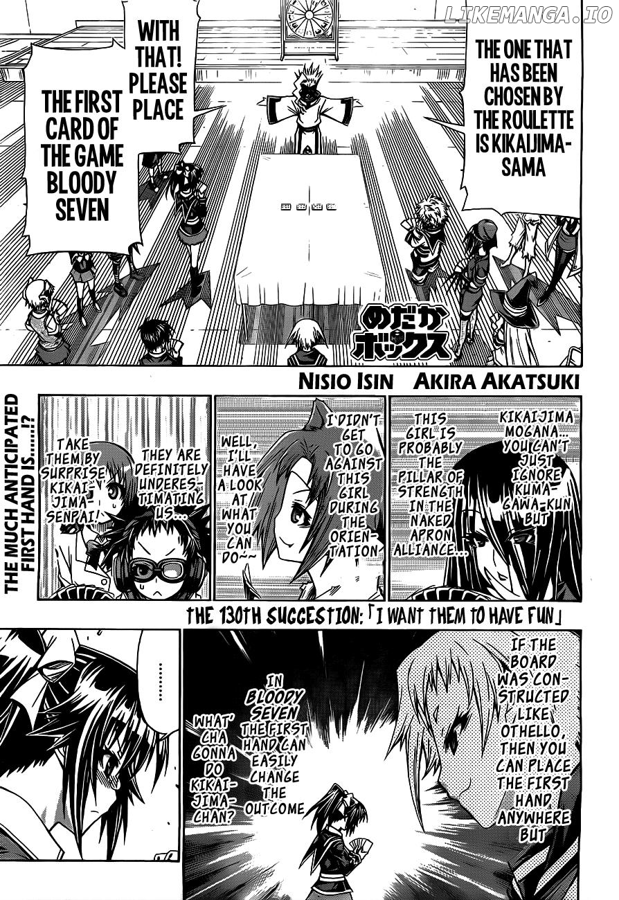 Medaka Box Chapter 130 - page 2