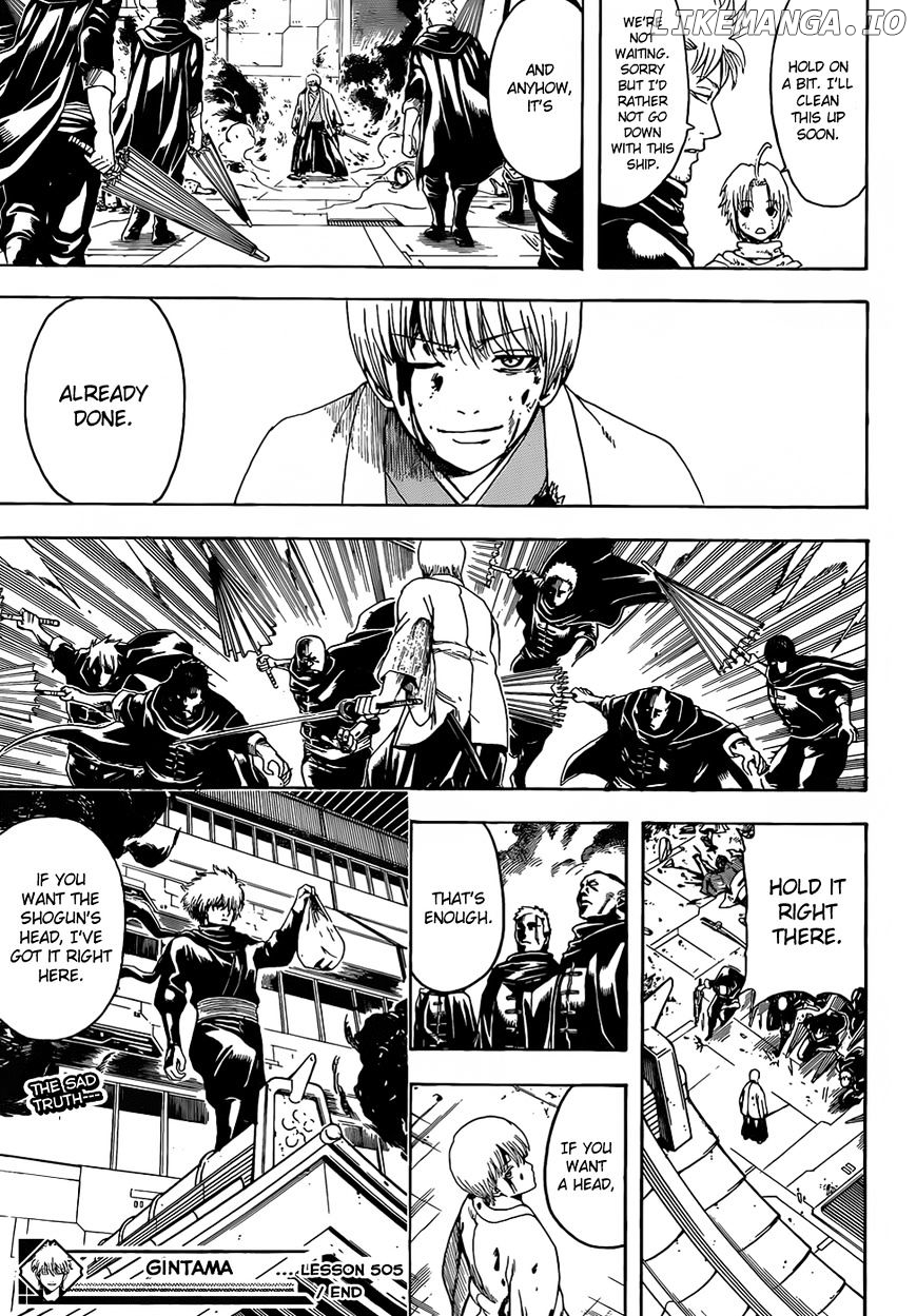 Gintama - Manga chapter 505 - page 19